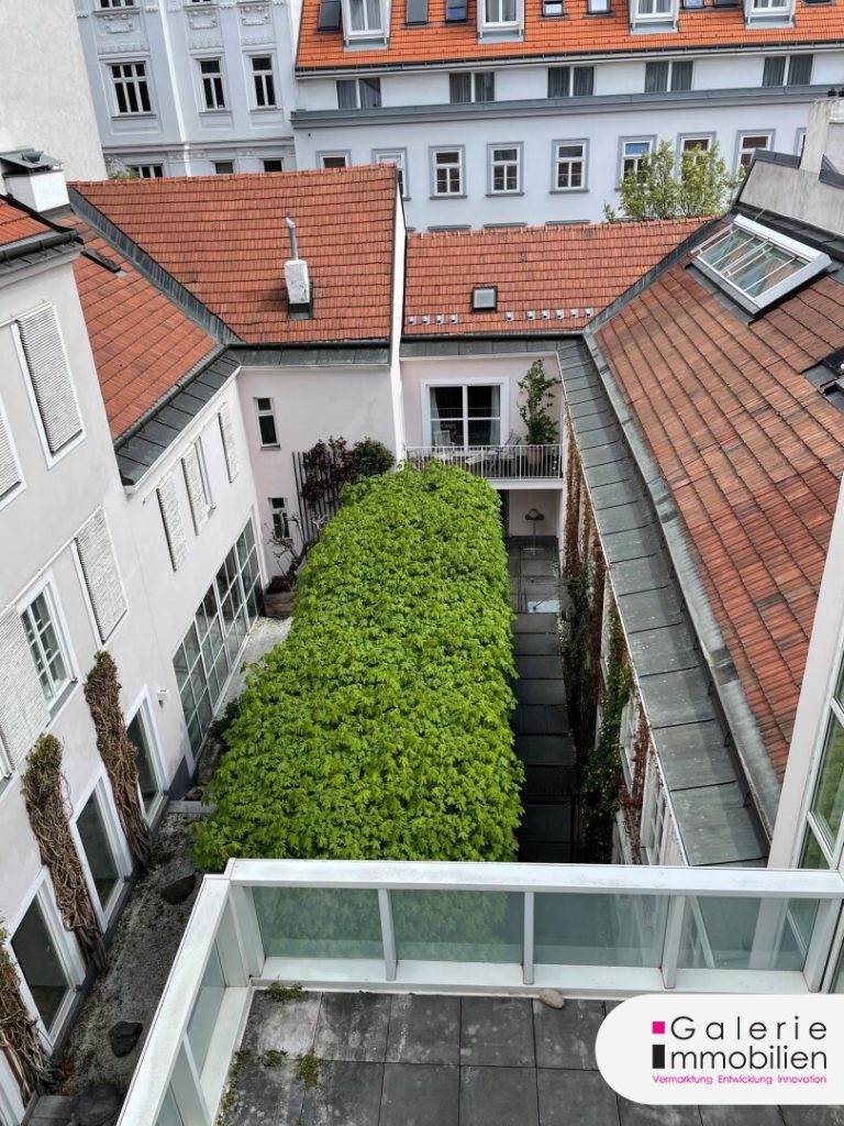 Blick in den Hof
