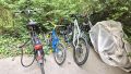 Fahrradabstellplatz im Hof