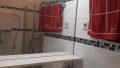 Dusche und Toilette